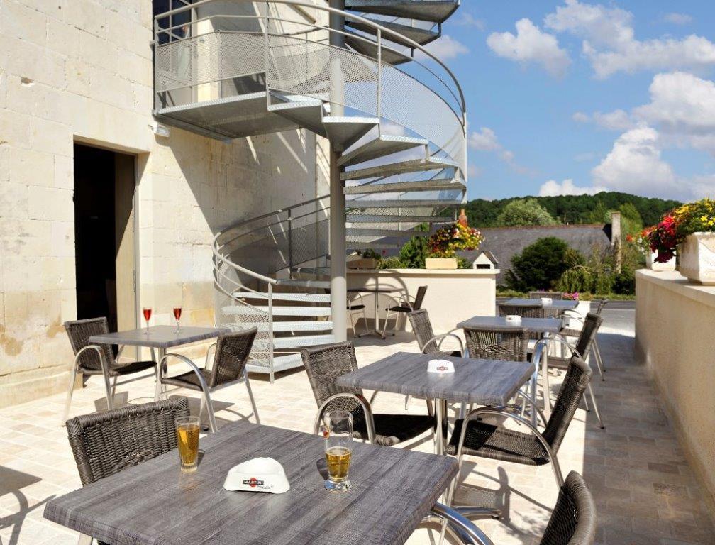 Hotel Auberge De La Bonde Logis Langeais Eksteriør bilde